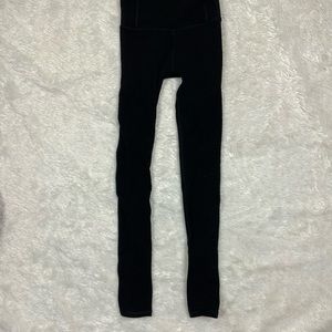 Lululemon mesh black leggings